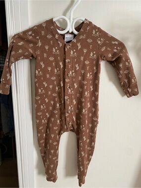 Jax + Lennon Cactus Print Baby One-Piece 18-24M